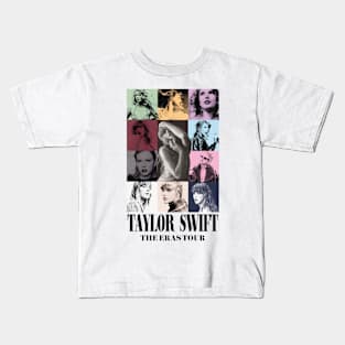 taylor swift the eras tour poster Kids T-Shirt